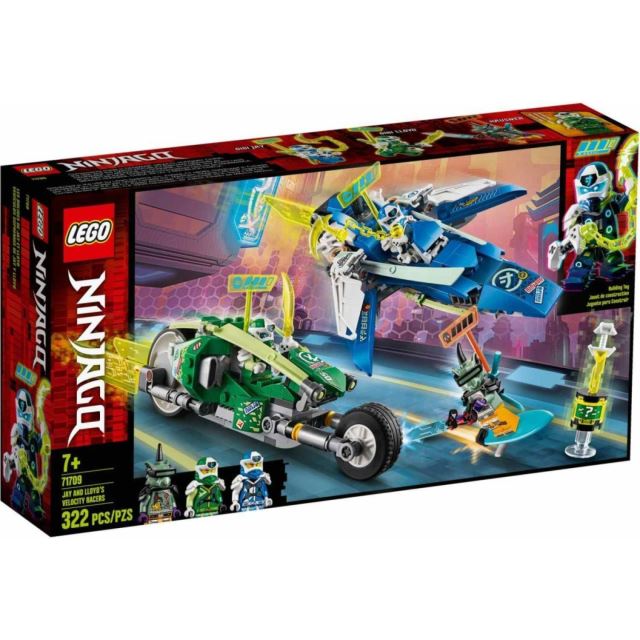 LEGO® Ninjago 71709 Rychlá jízda s Jayem a Lloydem