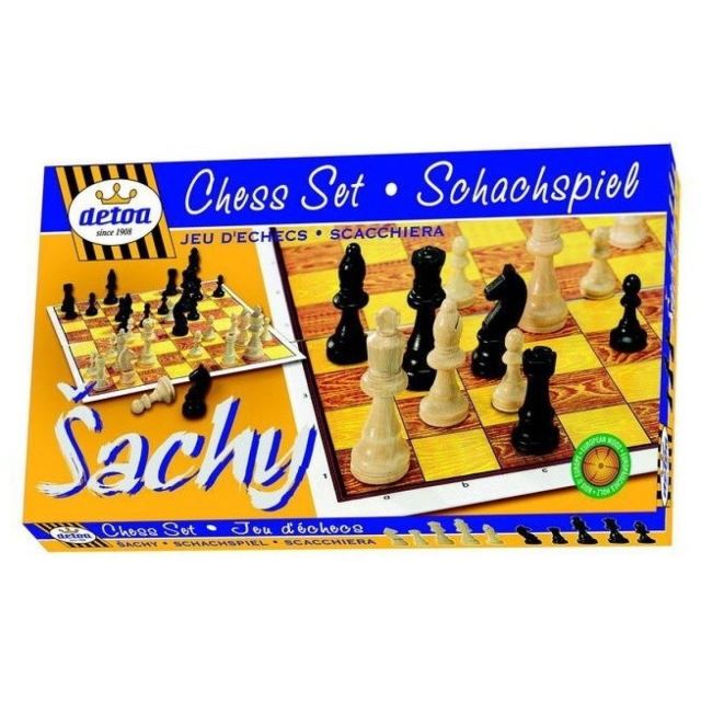 Detoa Šachy dřevěné STEUTON 35x35 cm