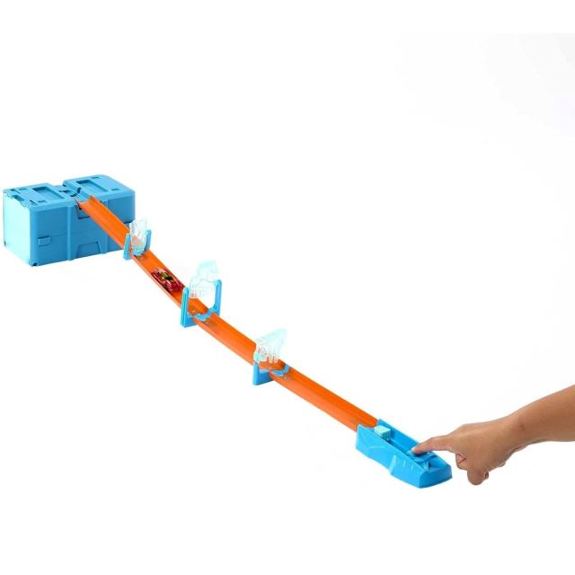 Mattel Hot Wheels® Track Builder Ľadová závodná dráha, HKX40