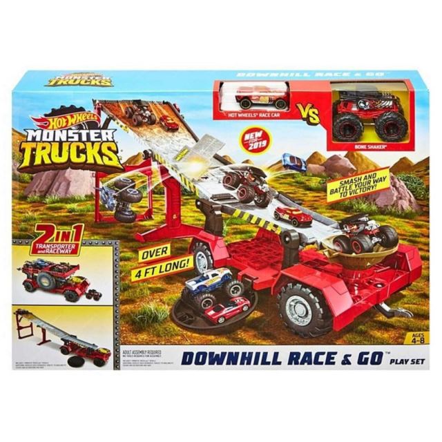 Hot Wheels Monster Trucks Závod z kopce, Mattel GFR15