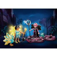 Playmobil Ayuma 70803 Crystal Fairy a Bat Fairy s rozprávkovými zvieracími dušami (2)