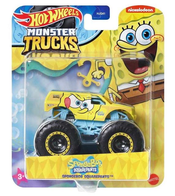 Mattel HW® Monster Trucks SpongeBob SquarePants SPONGEBOB, HWN76
