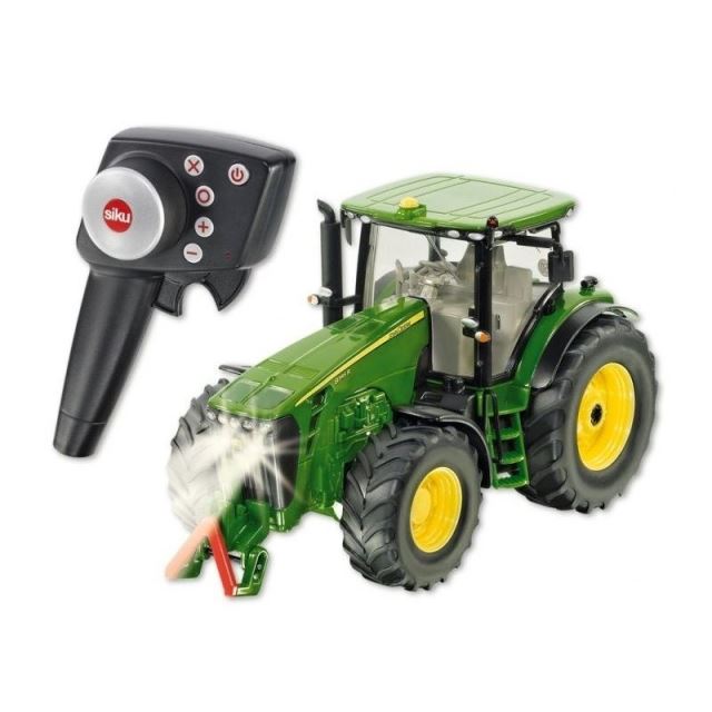 SIKU Control - limitovaná edice traktor John Deere 8345R + balíkovačka 1:32