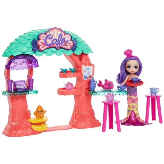ENCHANTIMALS Morské kráľovstvo Kaviareň herný set, Mattel HCF86