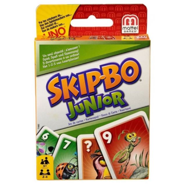 Mattel Skip-Bo Junior karetní hra, T1882