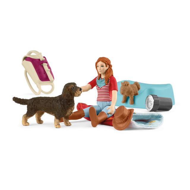 Schleich 42748 Prenocovanie s Hannah, hracia sada