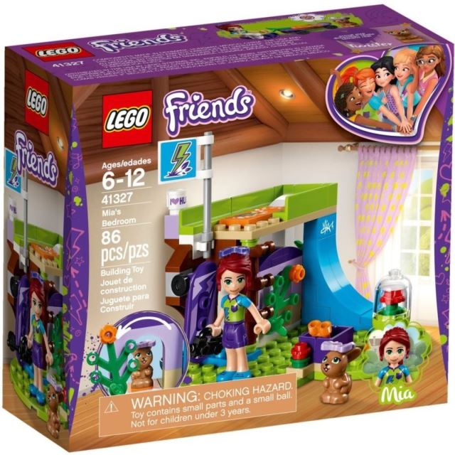 LEGO Friends 41327 Mia a její ložnice