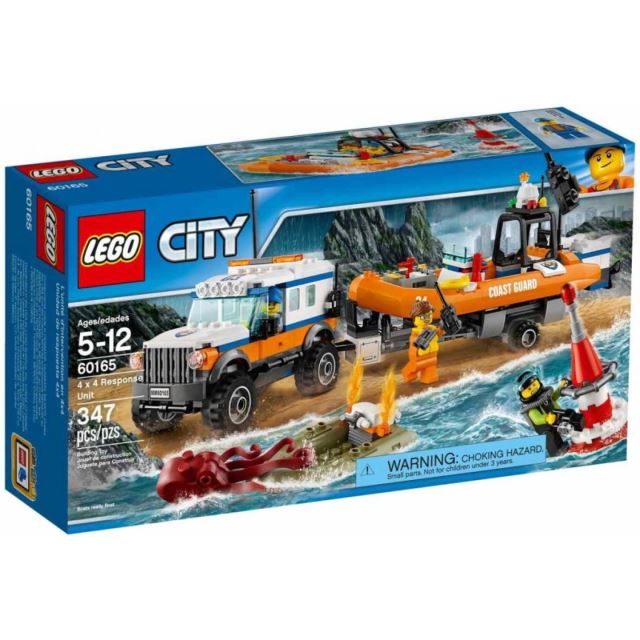 LEGO CITY 60165 Vozidlo zásahové jednotky 4x4