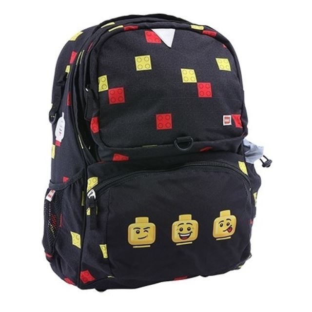 LEGO Faces Black Freshmen - školní batoh