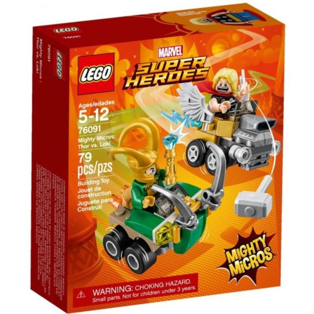 LEGO® Super Heroes 76091 Mighty Micros: Thor vs. Loki