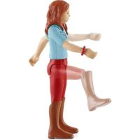 Schleich 42539 Zrzka Hannah s pohyblivými klouby na koni (2)
