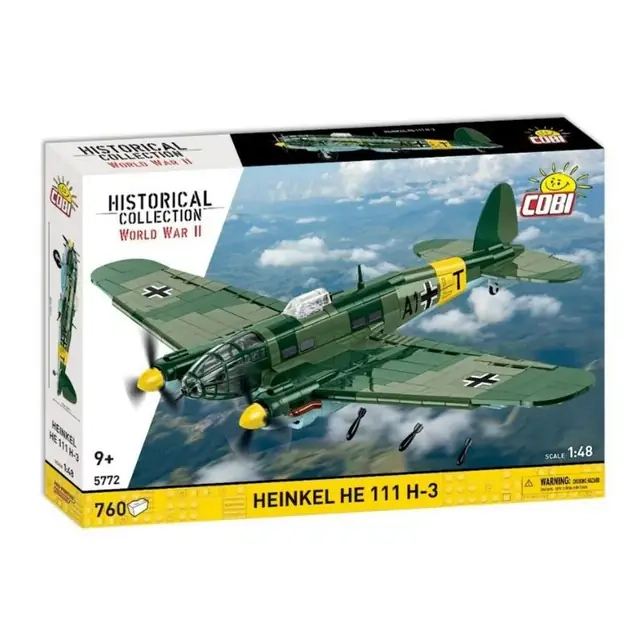 Cobi 5772 ii ww heinkel he 111 h-3, 1:48, 760 k