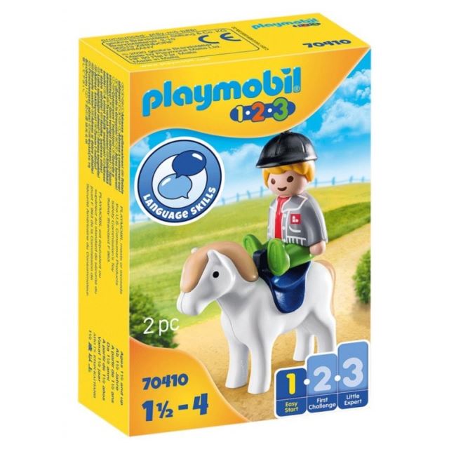 Playmobil 70410 Chlapec s poníkem (1.2.3)