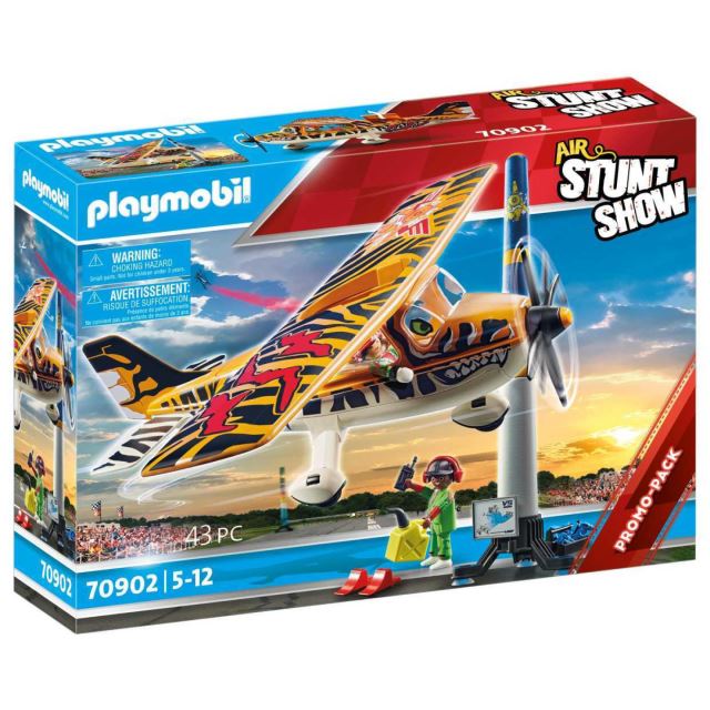 Playmobil 70902 Air Stunt Show Vrtulové letadlo Tygr