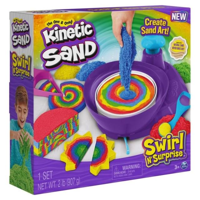 Spin Master Kinetic Sand Dúhový kolotoč