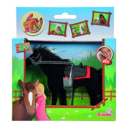 Kůň Champ Beauty 11cm - černý