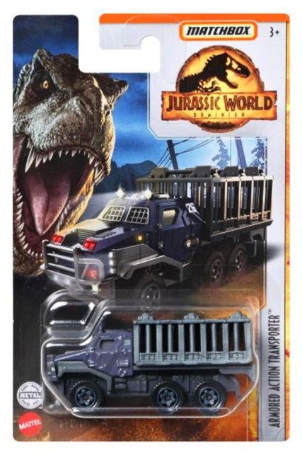 Mattel Matchbox™ Jurský svet angličák Armored Action Transporter™, HBH11