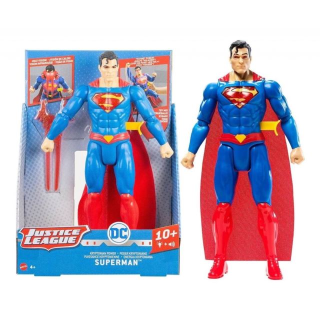 Mattel akční figurka SUPERMAN - Moc Kryptonia, světlo, zvuk, GFF36