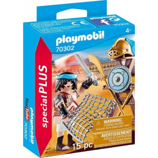 Playmobil 70302 Gladiátor se stojanem na zbraně