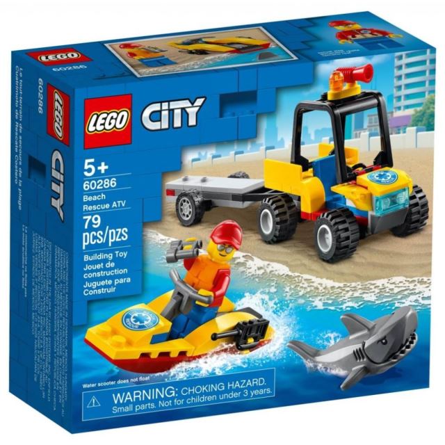 LEGO CITY 60286 Záchranná plážová čtyřkolka