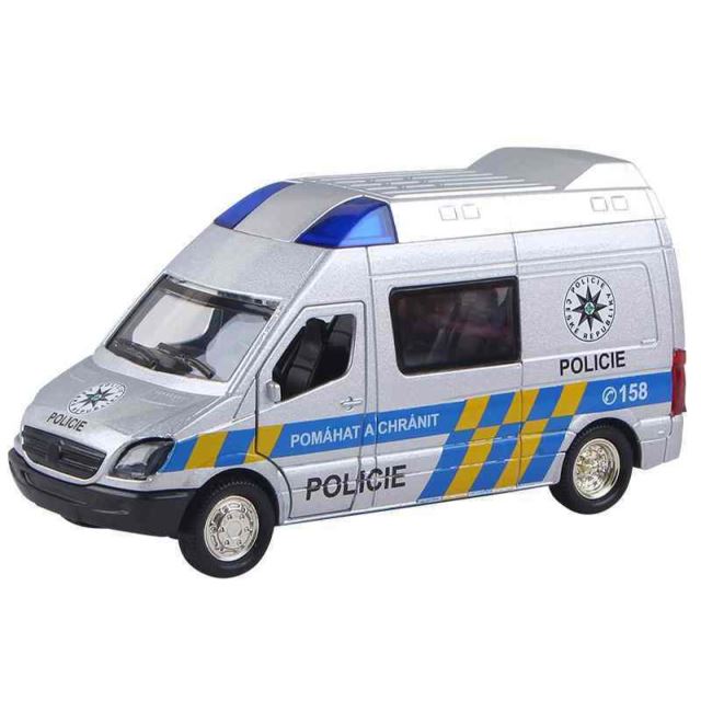 Auto Polícia kov 1:36 svetlo zvuk