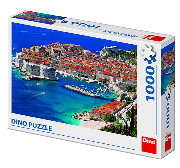 Dino puzzle dubrovník 1000 dílkú
