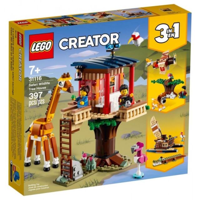 LEGO CREATOR 31116 Safari domek na stromě