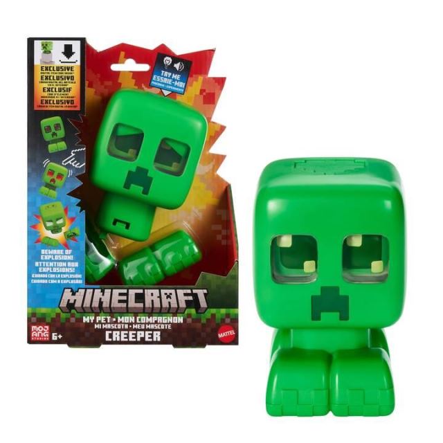 Mattel Minecraft® Môj maznáčik CREEPER, JGX49