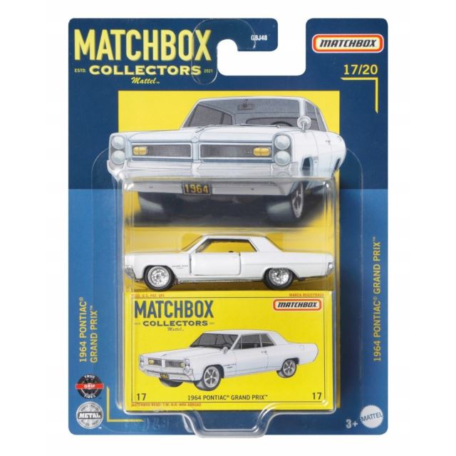 Mattel Matchbox Angličák 1964 PONTIAC GRAND PRIX