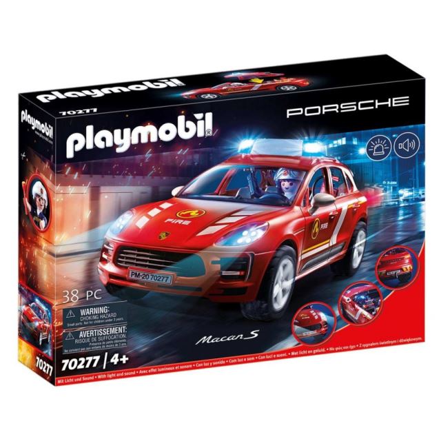 Playmobil 70277 Porsche Macan S Hasiči