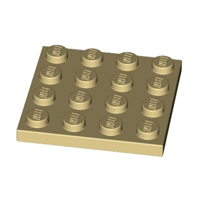 LEGO 3031 Podložka 4x4 Béžová