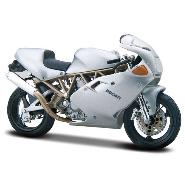Burago Kovový model motorky Ducati Supersport 900FE 1:18