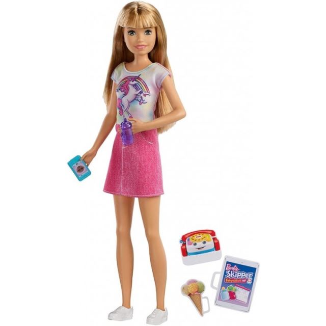 Barbie Skipper Chůva Blondýnka, Mattel FXG91