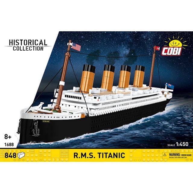 Cobi-1688 R.M.S. Titanic, 1:450, 848 k