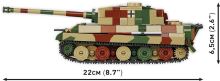 COBI 2732 Nemecký ťažký tank Pz.Kpfw. VI B Tiger II KÖNIGSTIGER, 1:48 (4)