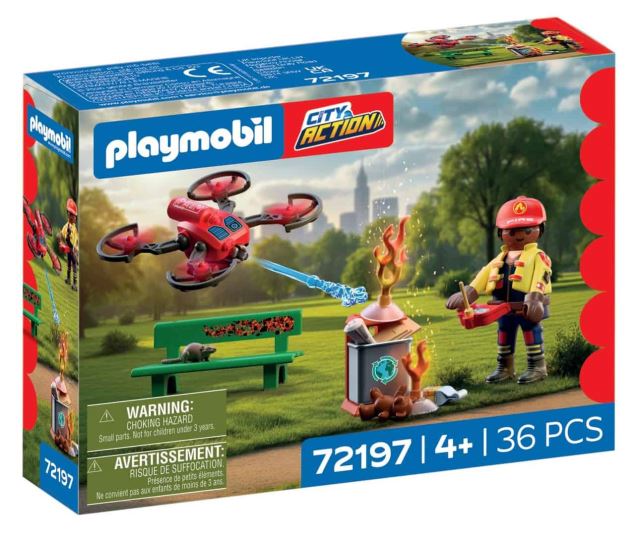 Playmobil 72197 Hasičský hasiaci dron