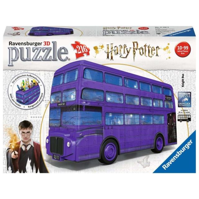 Ravensburger 11158 Puzzle 3D Harry Potter Rytířský autobus 216 dílků