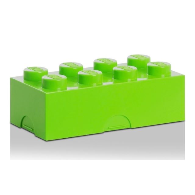 LEGO Svačinový box světle zelený