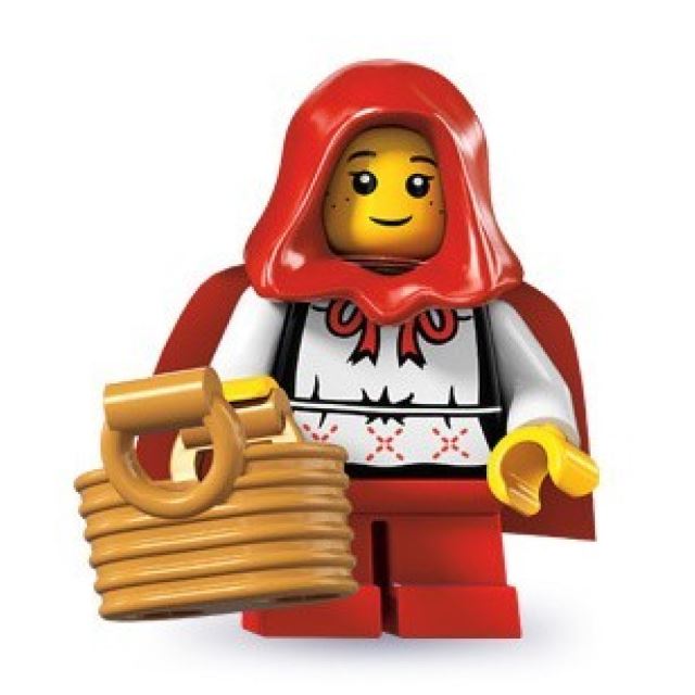 LEGO 8831 Minifigurka Červená Karkulka