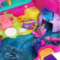 Polly Pocket Velký přenosný set  Plameňák, Mattel HGC41 (3)