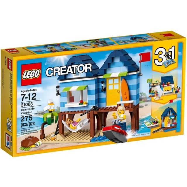 LEGO® CREATOR 31063 Dovolená na pláži