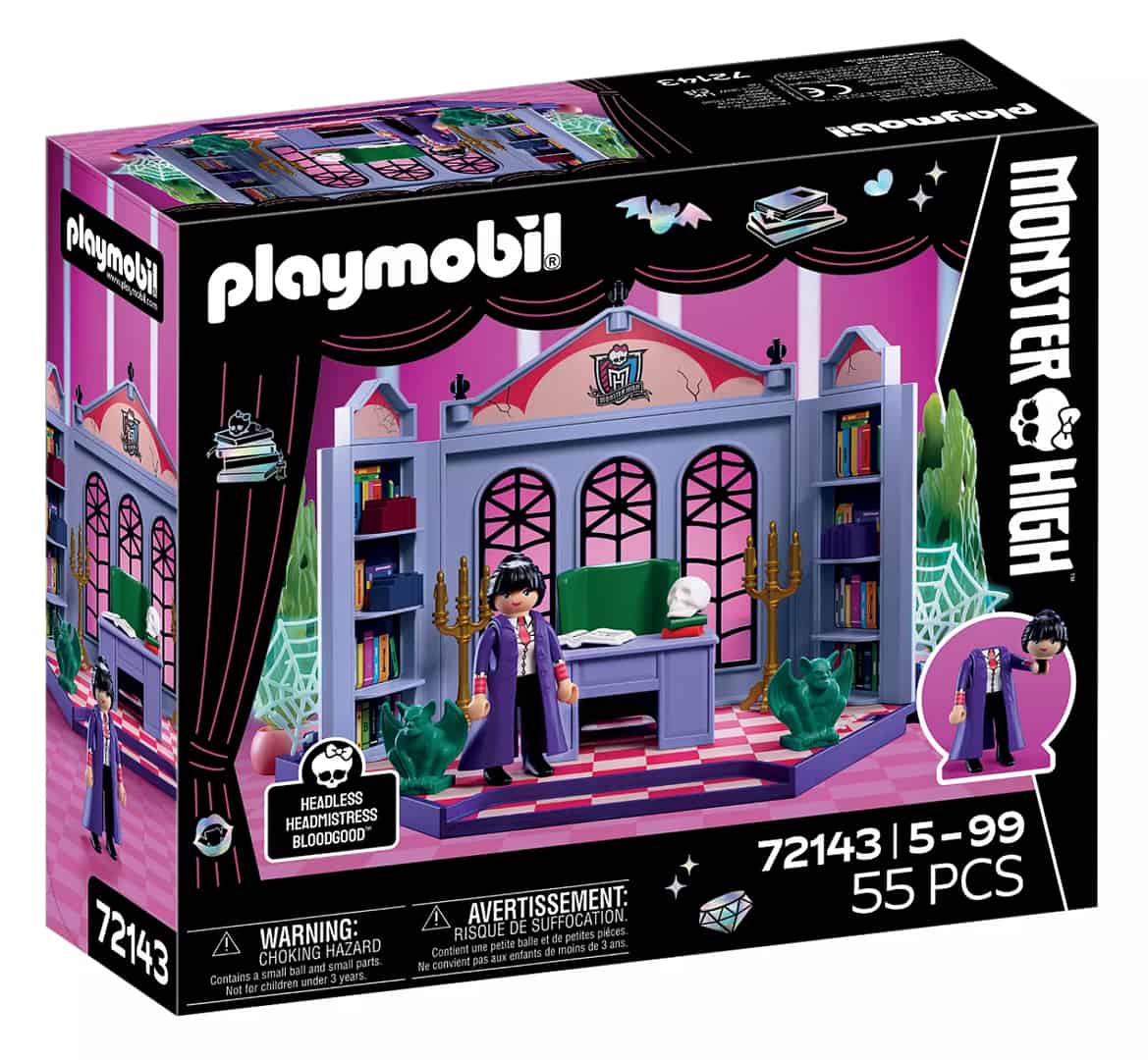 Playmobil 72143 monster high™ kancelář ředitelky bloodgoodové