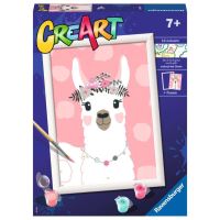 Ravensburger 20191 CreArt Lama, žiadna dráma