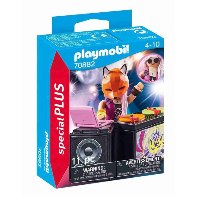 Playmobil 70882 DJ s mixážním pultem