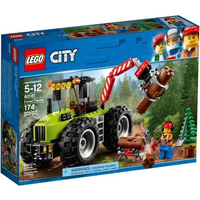 LEGO® CITY 60181 Traktor do lesa