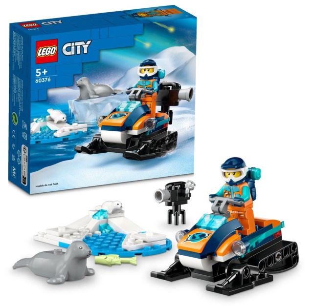 LEGO® CITY 60376 Arktický sněžný skútr
