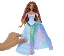 Mattel Disney Malá morská víla Ariel s kúzelnou premenou, HLX13 (4)