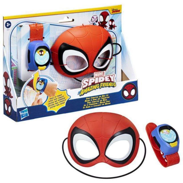 Spiderman SPIDEY AND FRIENDS Komunikátor a maska, Hasbro F3712