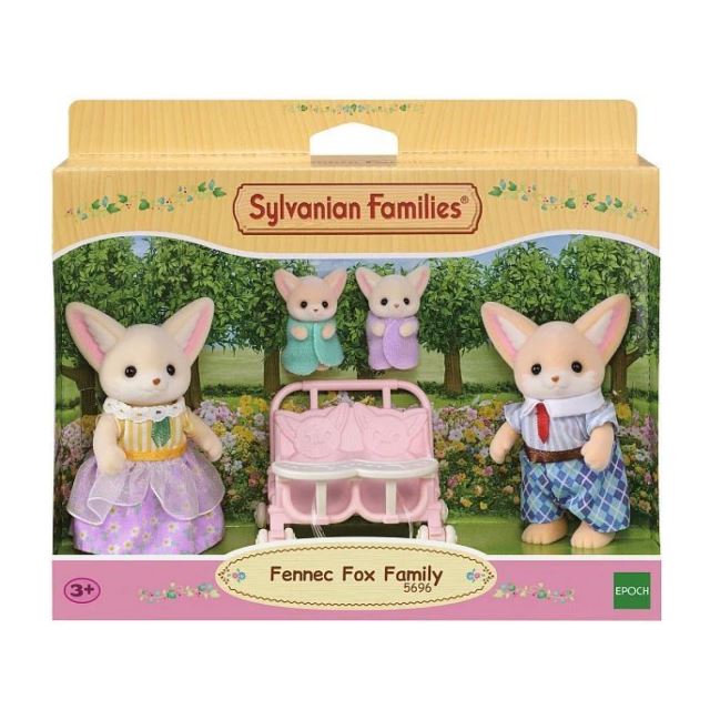 Sylvanian Families 5696 Rodina fenkov s dvojčatami