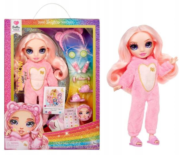 Bella přináší na PJ Party sadu doplňků inspirovaných lázněmi – najdete zde mj. Okurkovou masku na oči, roller na obličej, oční masku, čelenku a další doplňky, které zpestřují zábavu a rozvíjejí představivost.